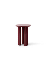 Tung JA3 sidebord, Burgundy Red fra &Tradition