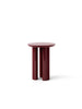 Tung JA3 sidebord, Burgundy Red fra &Tradition