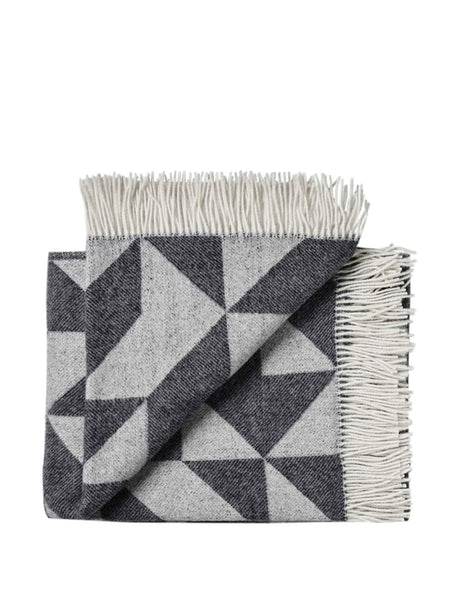 Twist a Twill Plaid, dark grey fra Silkeborg Uldspinderi - 1 - Jacobsen Plus