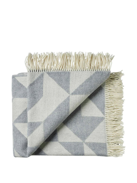 Twist a Twill Plaid, light grey fra Silkeborg Uldspinderi - 1 - Jacobsen Plus