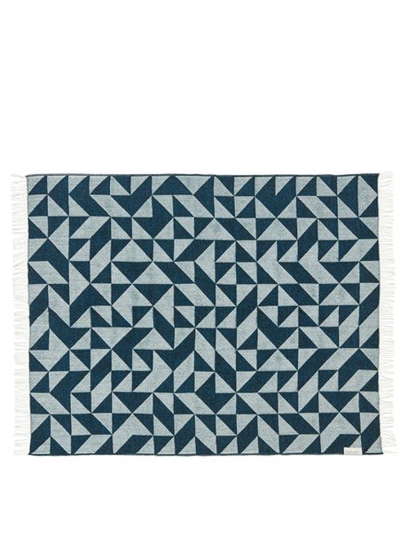 Twist a Twill Plaid, petrol green fra Silkeborg Uldspinderi - 2 - Jacobsen Plus