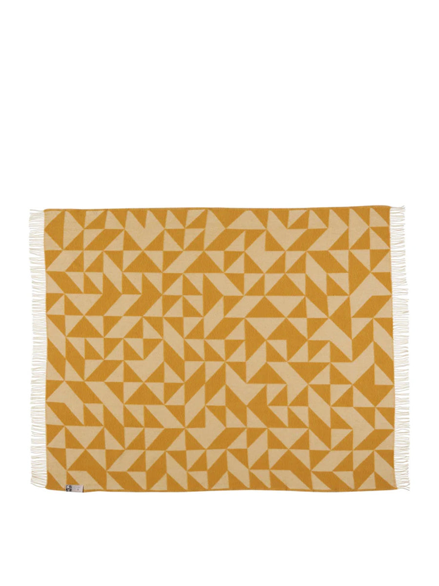 Twist a Twill Plaid, corn yellow fra Silkeborg Uldspinderi