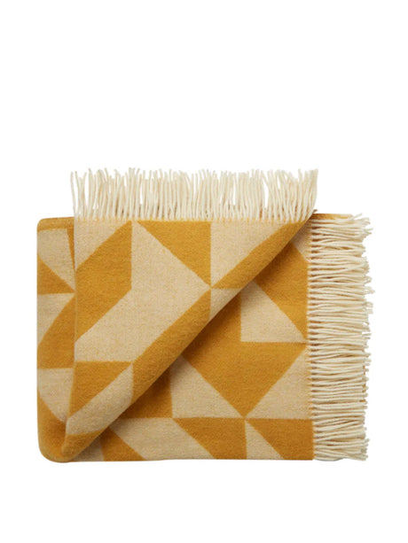 Twist a Twill Plaid, corn yellow fra Silkeborg Uldspinderi - 1 - Jacobsen Plus