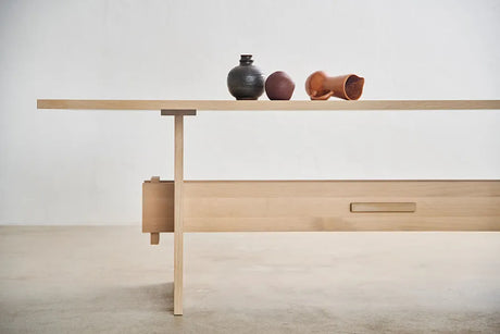 Jeppe Utzon Table #2 fra DK3 - Eg / 200 x 100 cm - Jacobsen Plus