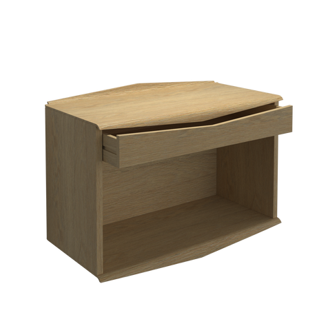 System Ultra modul, åbent med skuffe fra DK3 - Eg - Jacobsen Plus