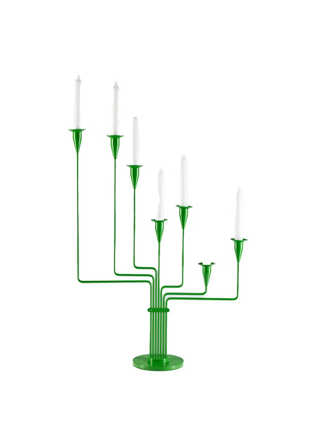 Karlsvognen Table Lysestage, grøn fra Piet Hein - 1 - Jacobsen Plus