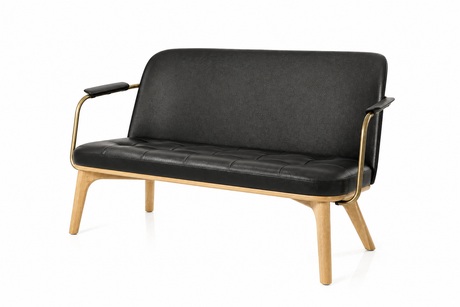 Utility 2-pers loungesofa, eg, Camo Sierra Black CMHR fra Stellar Works - 1 - Jacobsen Plus