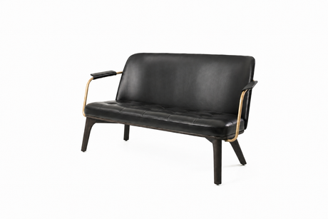 Utility 2-pers loungesofa, onyx eg, Caress 1509 HR fra Stellar Works - 1 - Jacobsen Plus
