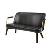 Utility 2-pers loungesofa, onyx eg, Caress 1509 HR fra Stellar Works