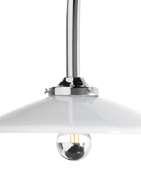 Hanging Lamp No. 3, Chromed Steel fra Valerie Objects - 3 - Jacobsen Plus