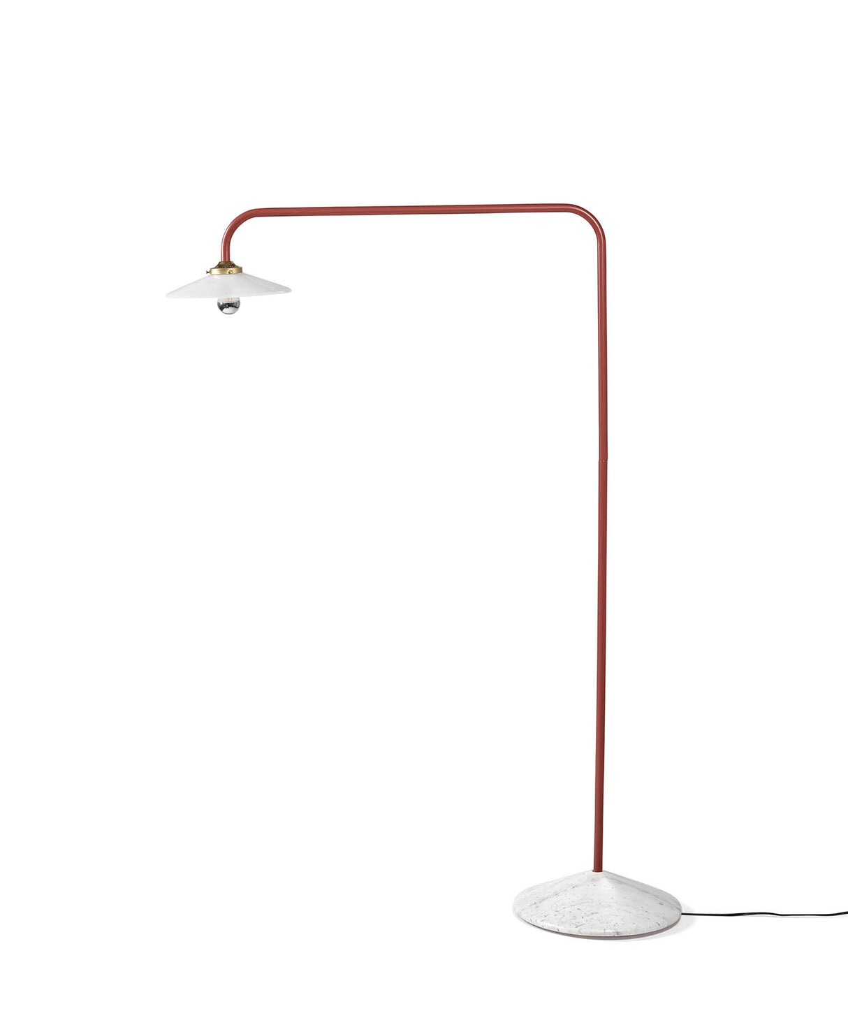 Standing Lamp Marble No.1 fra Valerie Objects - Menie Red - Jacobsen Plus