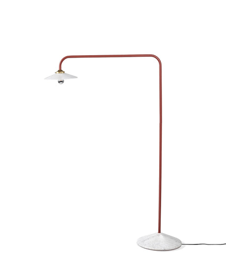 Standing Lamp Marble No.1 fra Valerie Objects - Menie Red - Jacobsen Plus