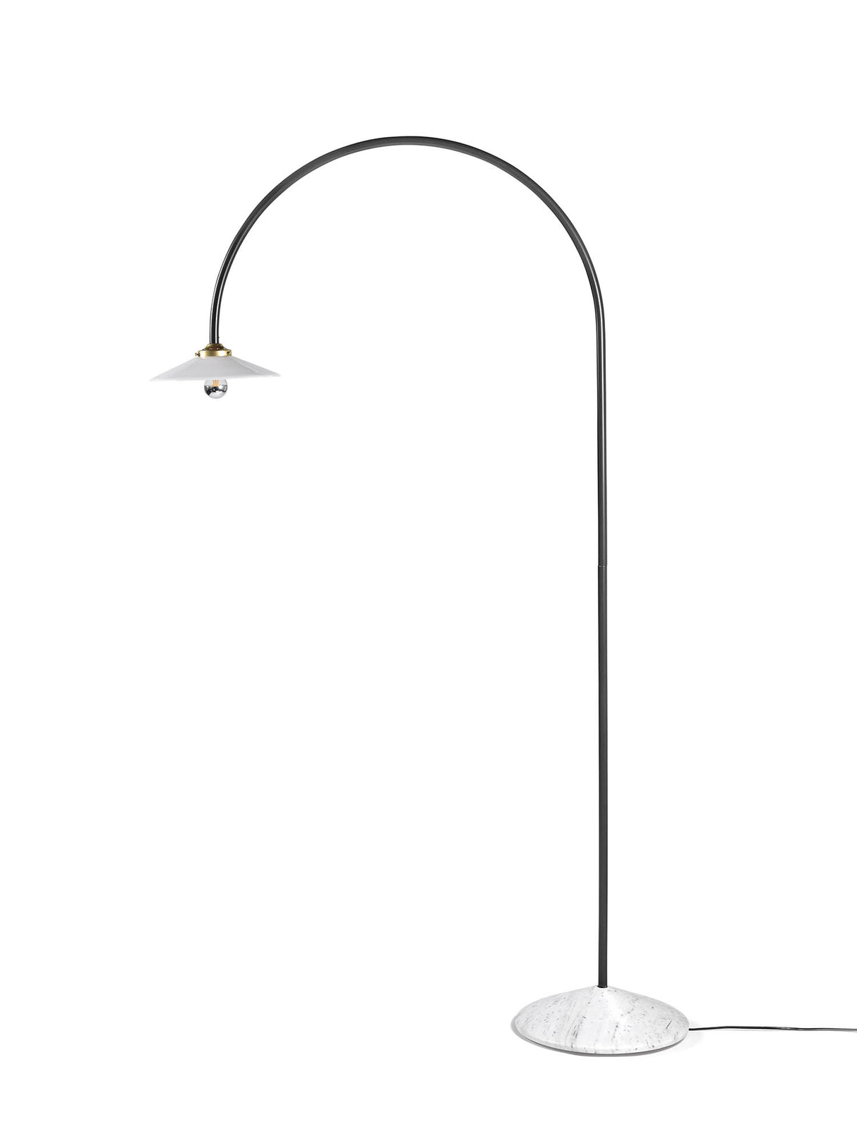 Standing Lamp No. 2 Marble fra Valerie Objects - Black - Jacobsen Plus