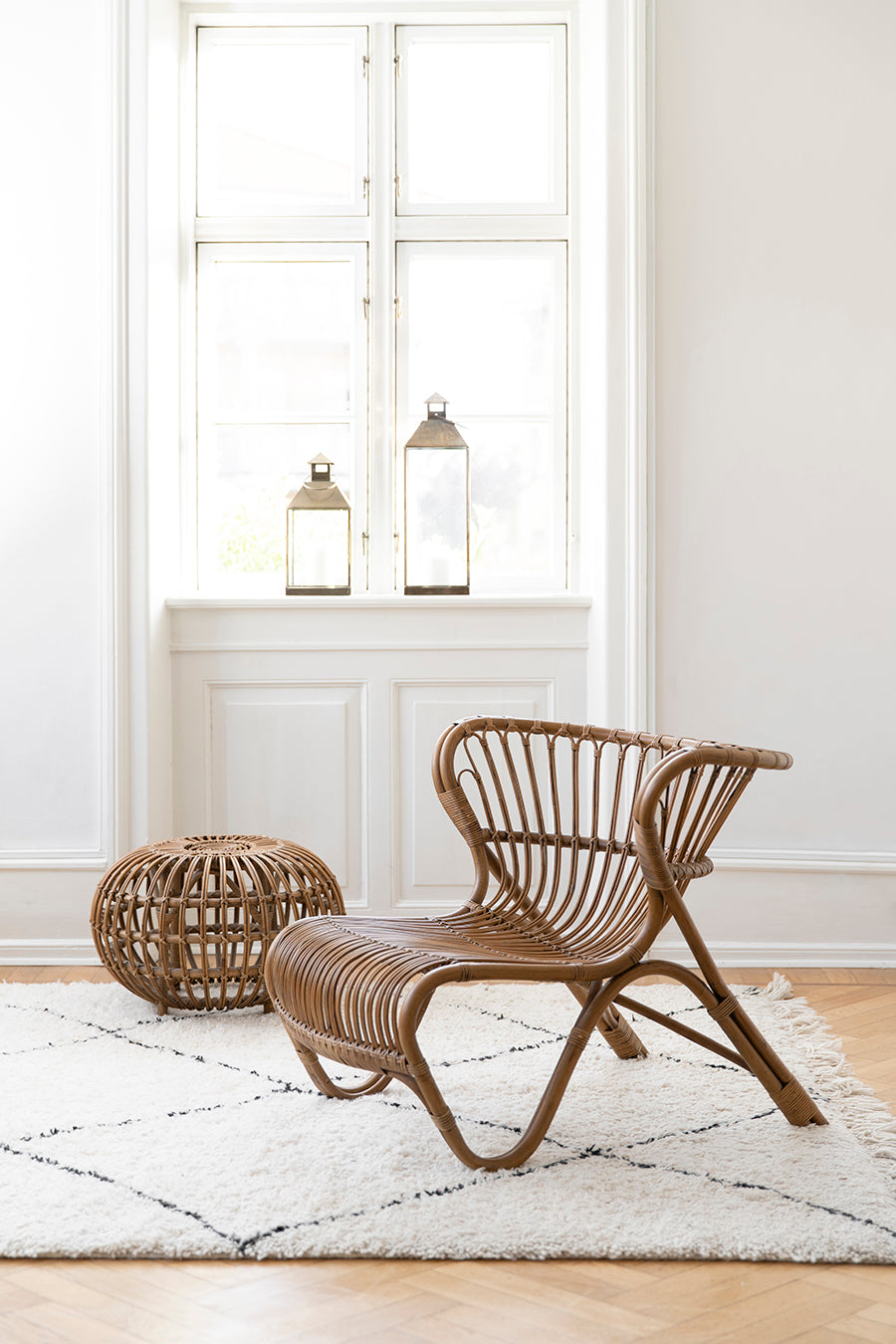 Ottoman, Antique af Franco Albini - 3 - Jacobsen Plus