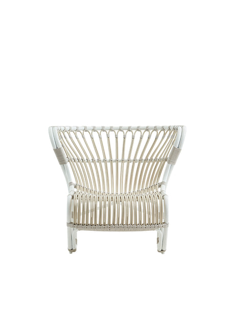 Fox Exterior Lænestol, Dove White fra Sika-Design - Ingen hynde - Jacobsen Plus