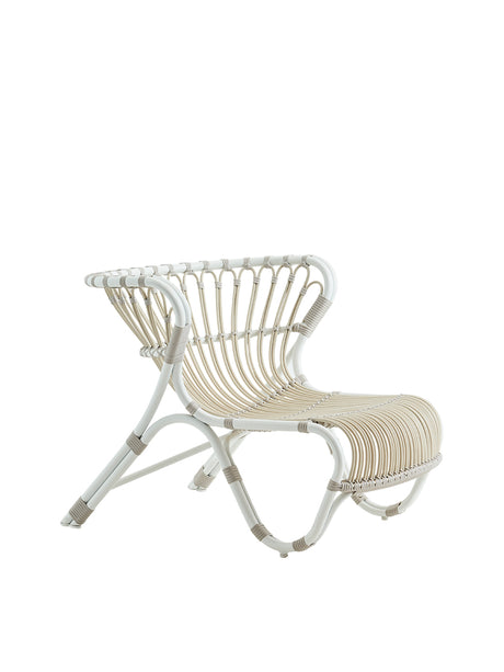 Fox Exterior Lænestol, Dove White fra Sika-Design - Ingen hynde - Jacobsen Plus