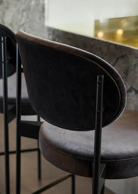 Serie 430 barstol, sort af Verner Panton - 2 - Jacobsen Plus