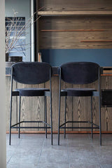 Serie 430 barstol, sort af Verner Panton - 7 - Jacobsen Plus