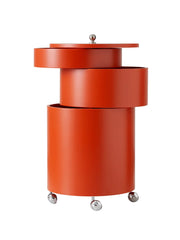 Barboy Sidebord, orange af Verner Panton