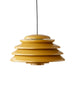 Hive pendel, yellow af Verner Panton