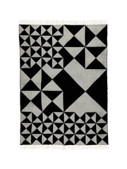 Mirror plaid, sort af Verner Panton