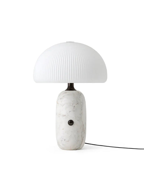 Sculpture bordlampe fra Vipp - Hvid marmor - Jacobsen Plus