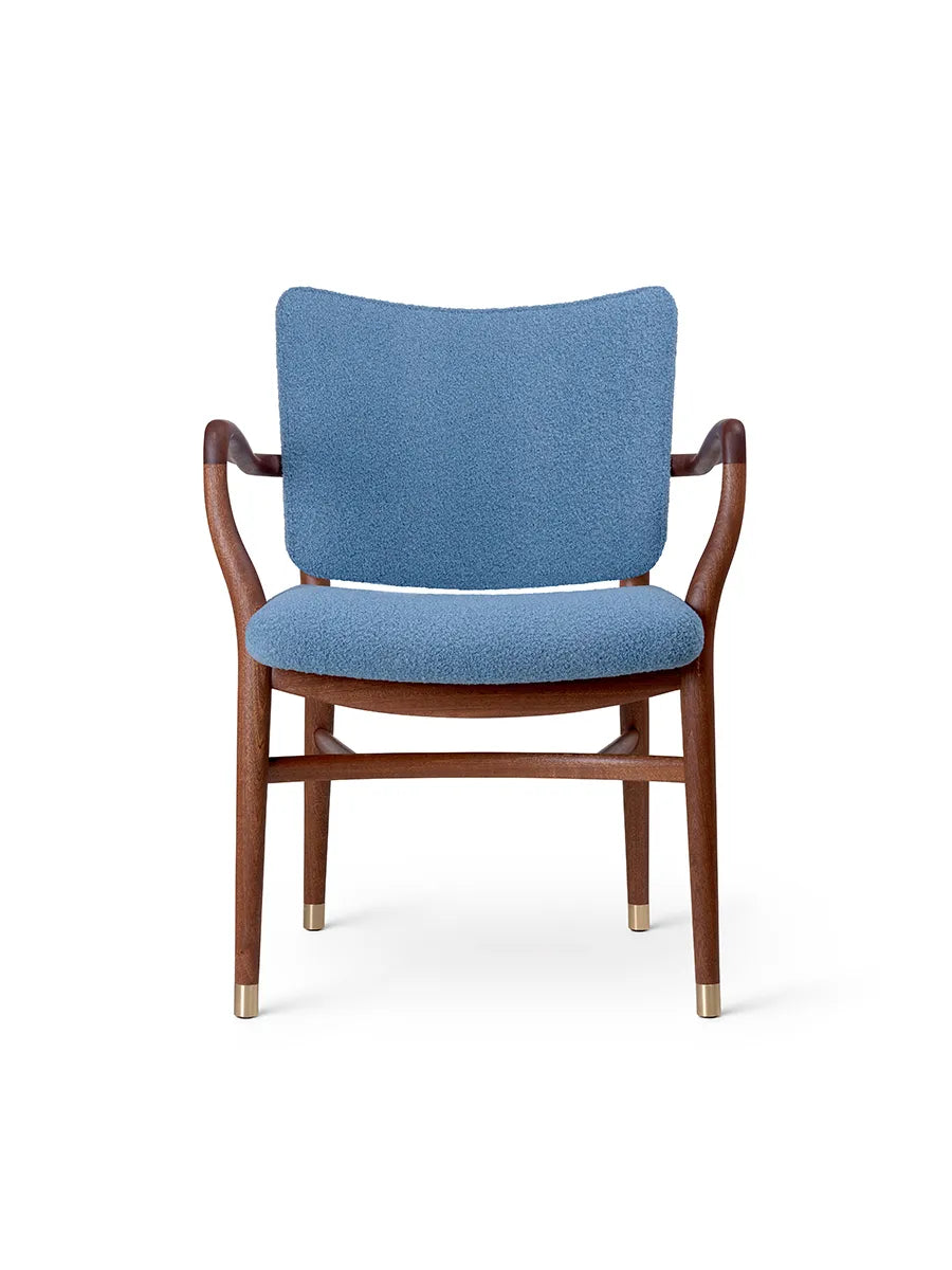 VLA61 Monarch Chair af Vilhelm Lauritzen - Mahogni olie - Baru 0740 - Jacobsen Plus