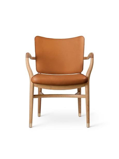 VLA61 Monarch Chair af Vilhelm Lauritzen - Eg olie - Sif 95 - Jacobsen Plus