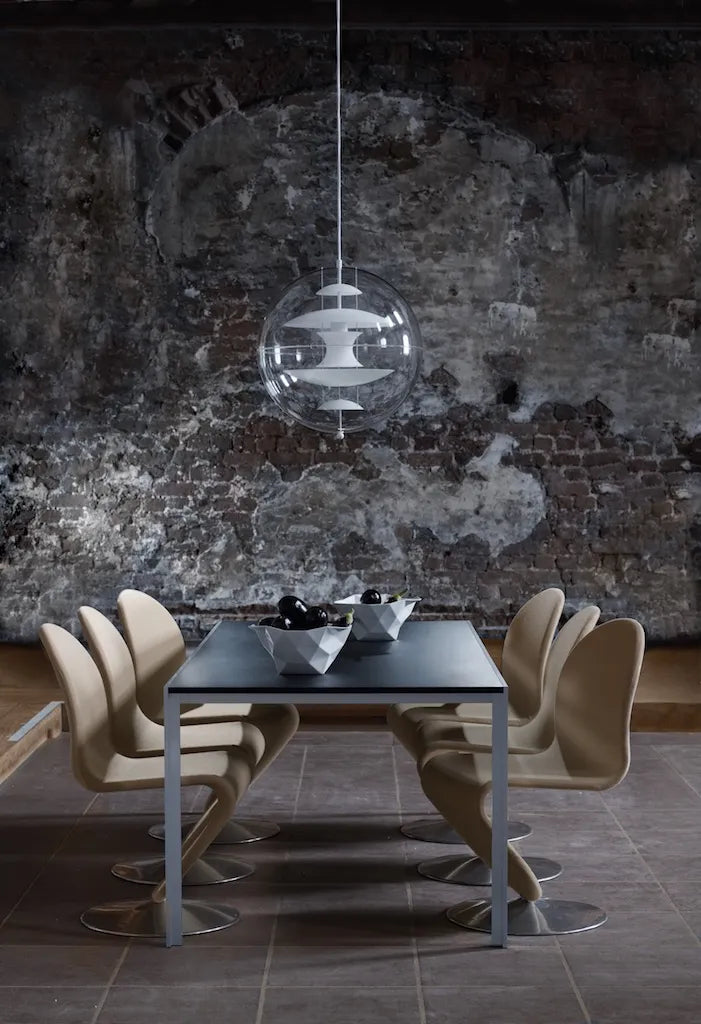 Globe, Glass pendel Ø50 af Verner Panton