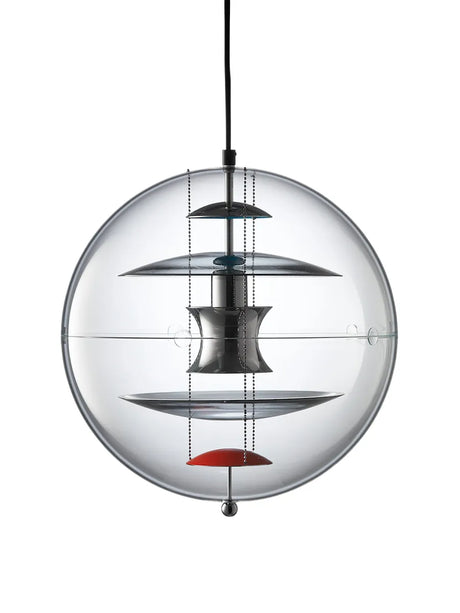 Globe, Coloured Glass pendel Ø40 af Verner Panton - 1 - Jacobsen Plus