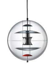 Globe, Coloured Glass pendel Ø40 af Verner Panton