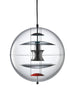 Globe, Coloured Glass pendel Ø40 af Verner Panton