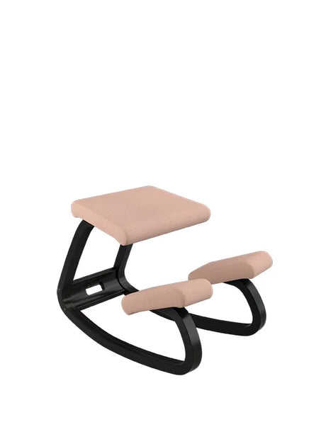Variable Balans Stol fra Variér sort ask - Revive / Pale apricot REV414 - Jacobsen Plus