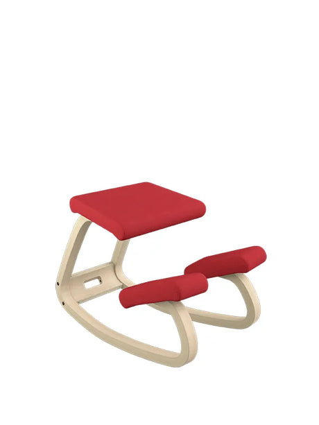 Variable Balans Stol fra Variér natur bøg - Revive / Red REV634 - Jacobsen Plus