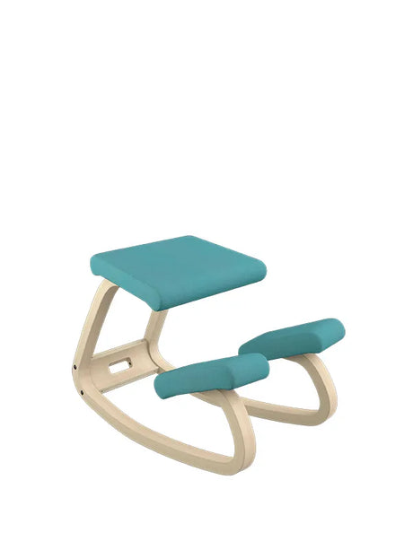 Variable Balans Stol fra Variér natur bøg - Revive / Turquoise REV834 - Jacobsen Plus