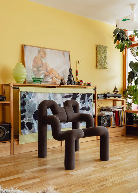 Ekstrem Stol fra Varier - Black (KNIT 009) - Jacobsen Plus