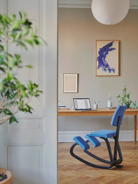Variable Plus Stol, sort bøg fra Variér - 2 - Jacobsen Plus
