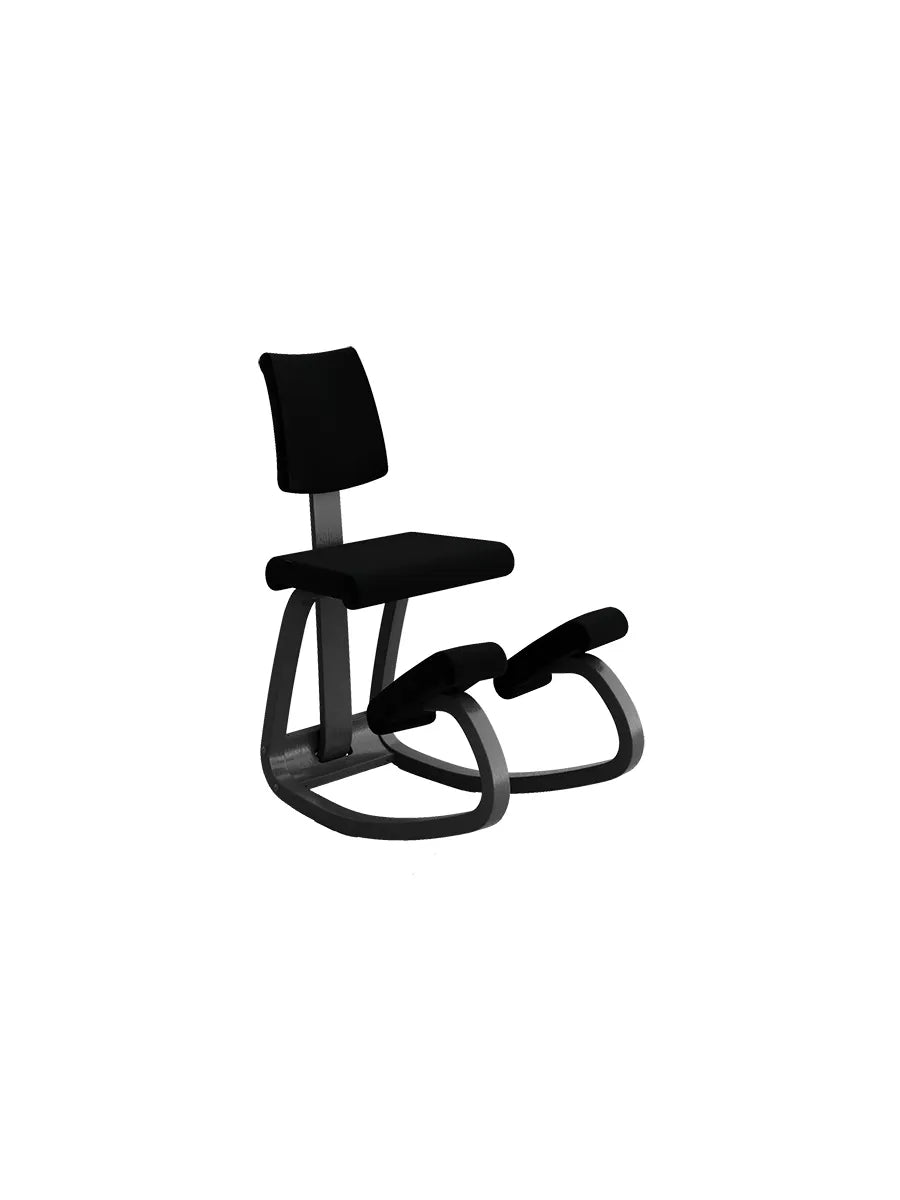 Variable Plus Stol, sort bøg fra Variér