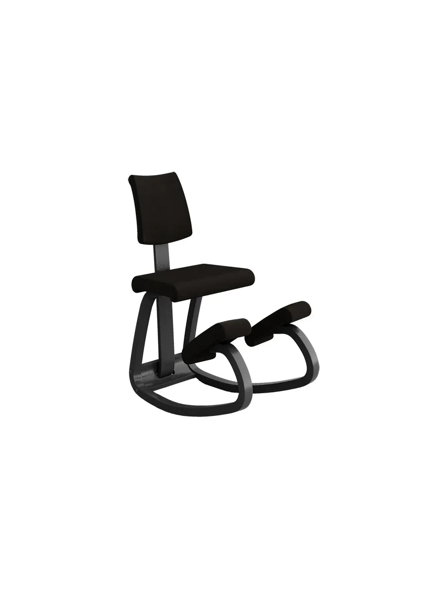 Variable Plus Stol, sort bøg fra Variér