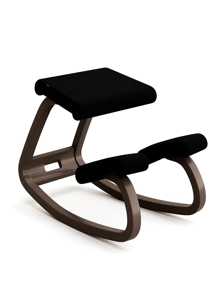 Variable balans stol, dark brown wood/revive 194 fra Variér