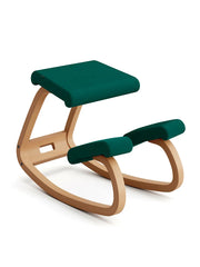 Variable Balans Stol, light brown wood/reflect 984 fra Variér