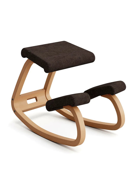 Variable Balans Stol, light brown wood fra Variér - Re-wool 198 - Jacobsen Plus