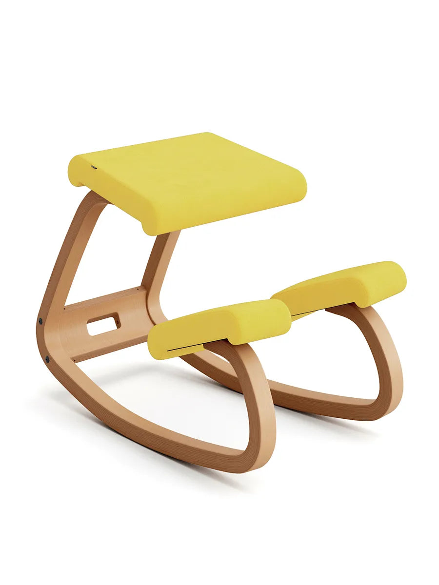 Variable Balans Stol, light brown wood fra Variér