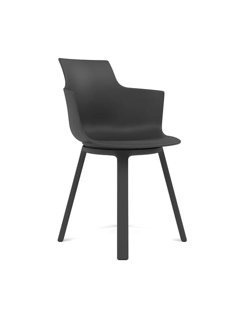 Social Turn Dining Chair fra Varier - Onyx Black - Jacobsen Plus