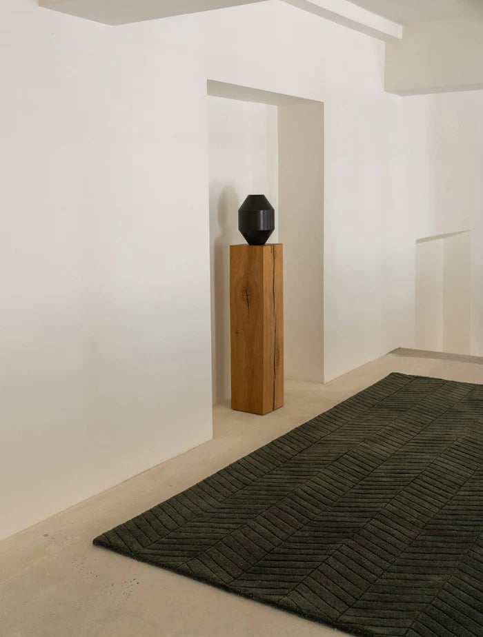 Vein tæppe, Forest Green fra Massimo - 1 - Jacobsen Plus