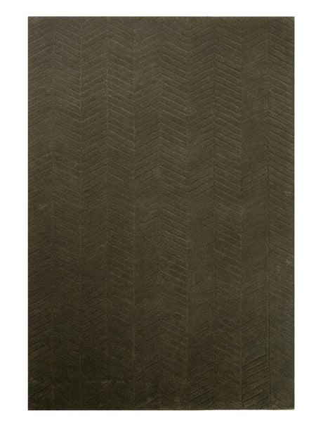 Vein tæppe, Forest Green fra Massimo - 170 x 240 cm - Jacobsen Plus