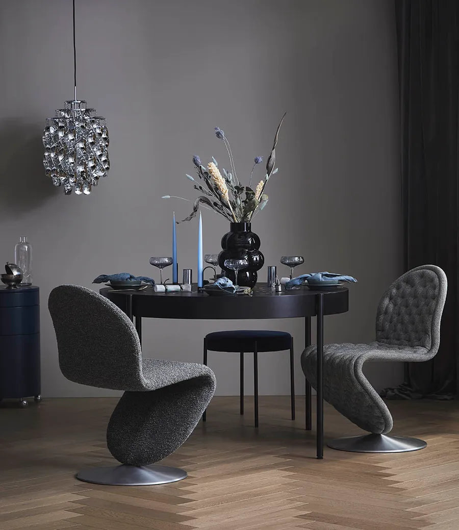 Serie 430 bord, sort af Verner Panton - 2 - Jacobsen Plus