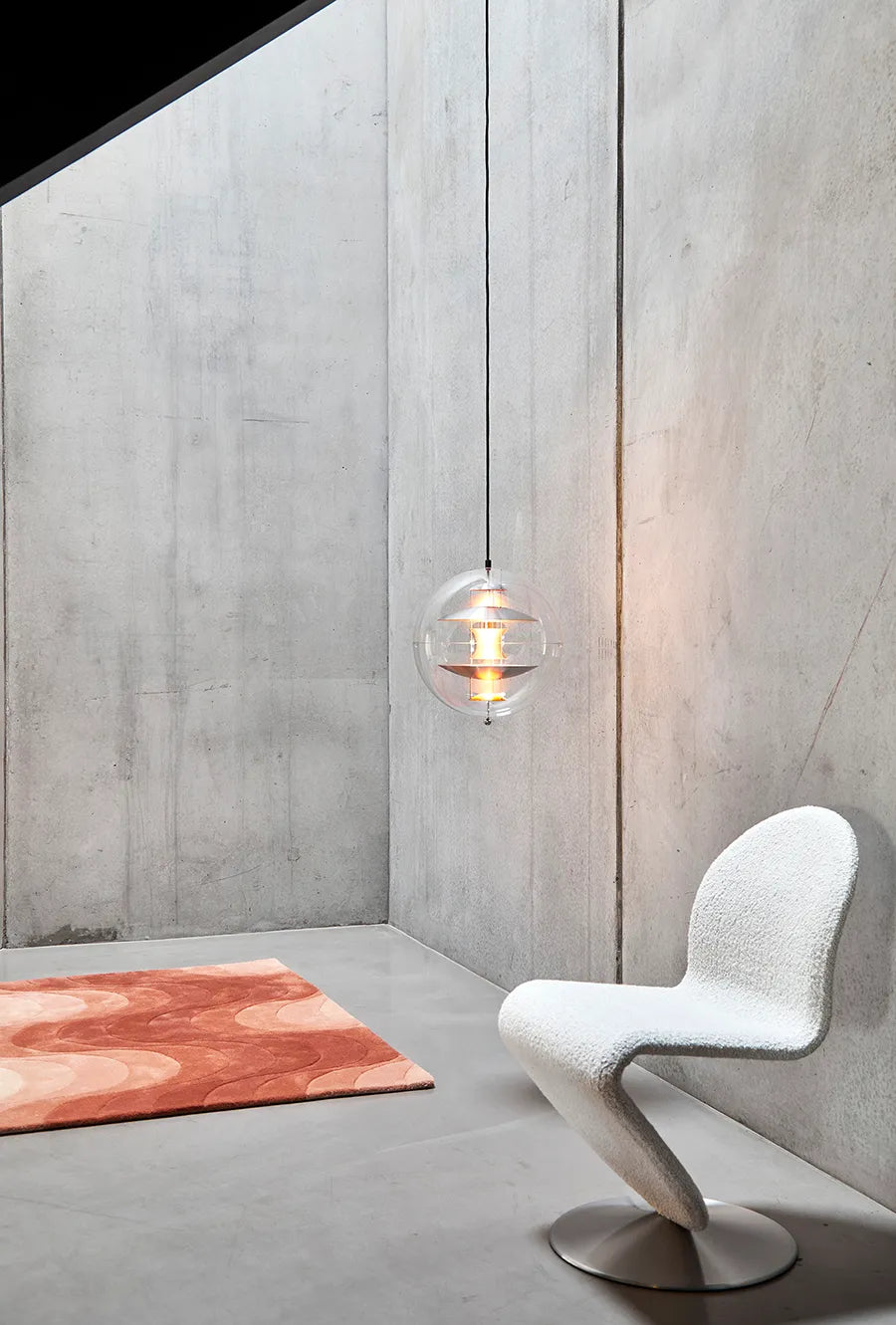 VP Globe, brushed alu Ø40 cm af Verner Panton - 6 - Jacobsen Plus