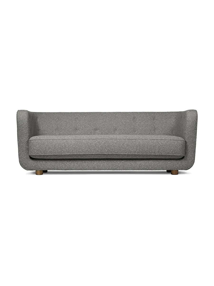 Vilhelm Sofa fra Audo Copenhagen - Stof / Hallingdal 65, 130 / Røget eg - Jacobsen Plus