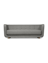 Vilhelm Sofa fra Audo Copenhagen - Stof / Hallingdal 65, 130 / Røget eg - Jacobsen Plus